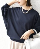 【シップス フォー ウィメン/SHIPS】の洗濯機可能 DEPEND ドルマン カット プルオーバー 人気、トレンドファッション・服の通販 founy(ファニー) ファッション Fashion レディースファッション WOMEN トップス・カットソー Tops/Tshirt プルオーバー Pullover 春 Spring チェック Check デニム Denim ドット Dot ボトム Bottom ロング Long 2025年 2025 2025春夏・S/S Ss,Spring/Summer,2025 thumbnail ネイビー|ID: prp329100004446032 ipo3291000000031971329