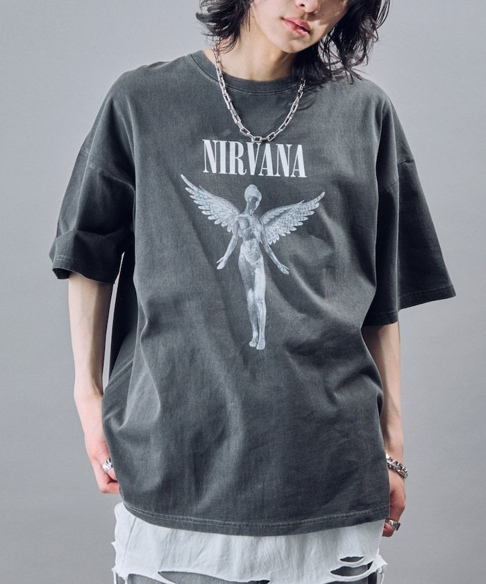 【フリークスストア/FREAK'S STORE】のNIRVANA IN UTERO ピグメントTシャツ/ニルヴァーナ/ピグメントボディ/プリントT/バンドT【限定展開】 25SS インテリア・キッズ・メンズ・レディースファッション・服の通販 founy(ファニー) https://founy.com/ ファッション Fashion レディースファッション Fashion for Women トップス・カットソー Cut & Sew Tops シャツ・ブラウス・オフィスカジュアル Elegant Blouses & Button-Ups ロングTシャツ・Tシャツ Longline T-Shirts & Tees 2025年 2025 2025春夏・S/S Spring/Summer 2025 SS25 トレンド Trend, Trending Now フロント Front, Front Design プリント Print, Printed Pattern 別注 Limited Edition, Custom Order 夏 Summer S/S・春夏 SS, Spring/Summer, Warm Season |ID: prp329100004446114 ipo3291000000033650040