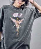 【フリークスストア/FREAK'S STORE】のNIRVANA IN UTERO ピグメントTシャツ/ニルヴァーナ/ピグメントボディ/プリントT/バンドT【限定展開】 25SS ブラック|ID: prp329100004446114 ipo3291000000033650044