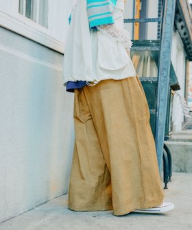 【ニコアンド/niko and】のMODE NORM CORE ムラ染めポケタックパンツ 人気、トレンドファッション・服の通販 founy(ファニー) ファッション Fashion レディースファッション WOMEN パンツ Pants おすすめ Recommend シアー Sheer フロント Front ポケット Pocket メッシュ Mesh ワイド Wide ヴィンテージ Vintage |ID:prp329100004447907