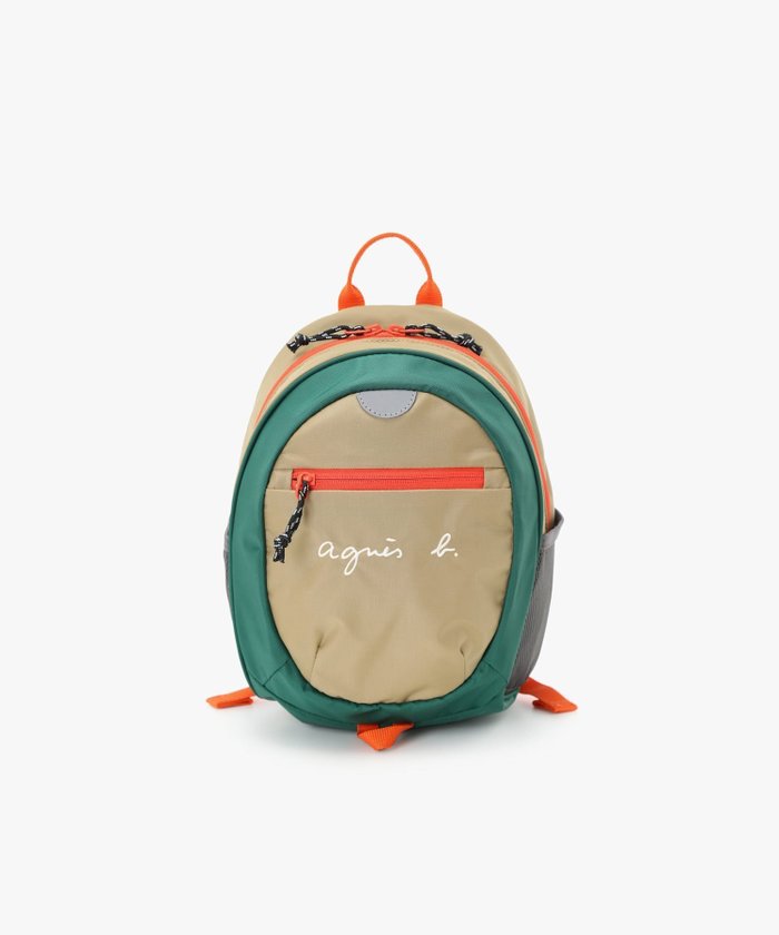 【アニエスベー ファム/agnes b. / KIDS】のAC38 E BACKPACK キッズ バックパック インテリア・キッズ・メンズ・レディースファッション・服の通販 founy(ファニー) https://founy.com/ ファッション Fashion キッズファッション KIDS キーホルダー Key Ring ショルダー Shoulder フォルム Form フロント Front |ID: prp329100004448004 ipo3291000000031828480
