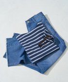 【フリークスストア/FREAK'S STORE】のボートネックバスクボーダー半袖Tシャツ【限定展開】 25SS ネイビー×サックスブル|ID:prp329100004448011