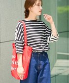【フリークスストア/FREAK'S STORE】のボートネックバスクボーダー半袖Tシャツ【限定展開】 25SS ブラック×オフホワイト|ID:prp329100004448011