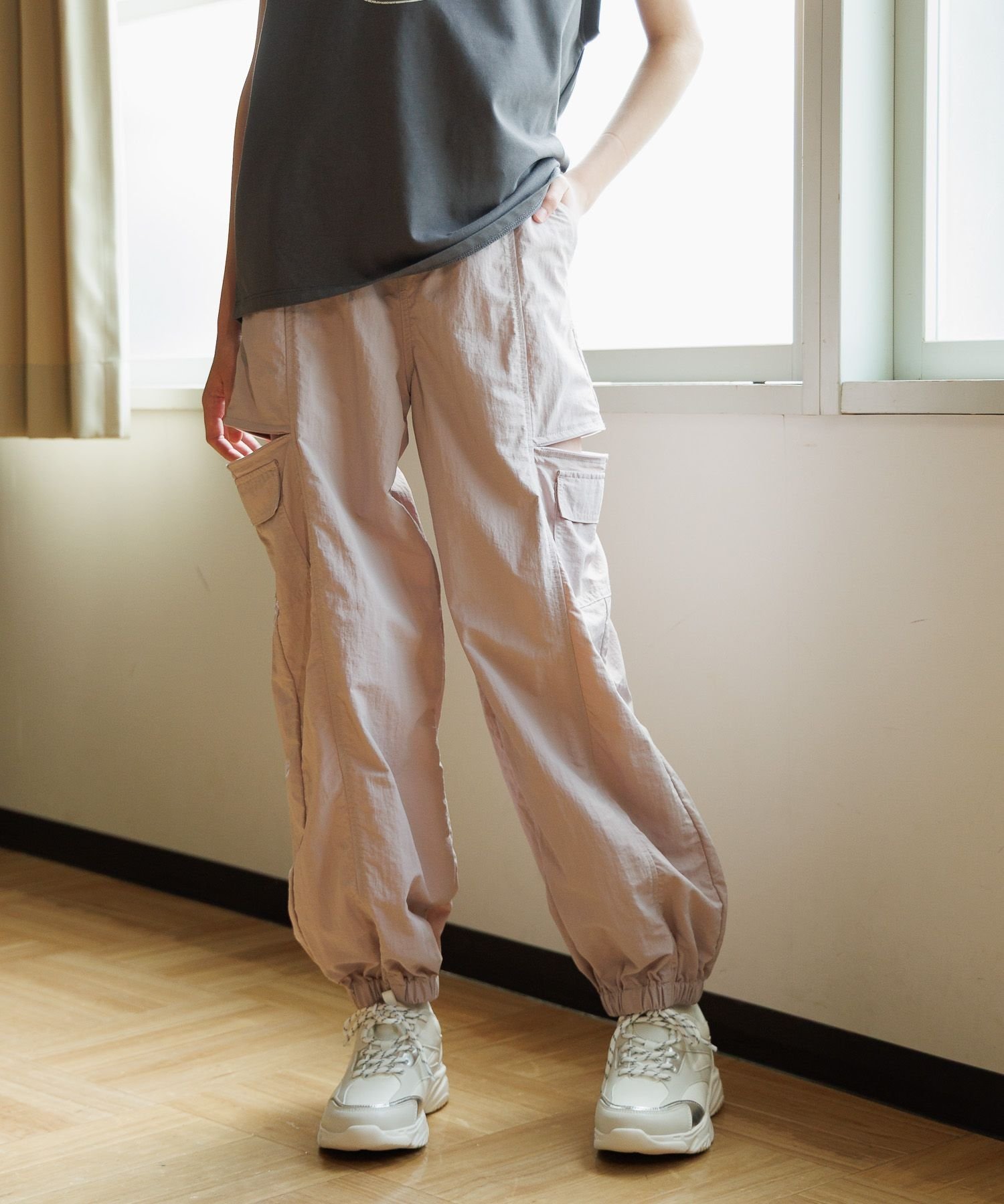【グローバルワーク/GLOBAL WORK / KIDS】のDRY/サイドZIPカーゴパンツ/キッズ/292254 インテリア・キッズ・メンズ・レディースファッション・服の通販 founy(ファニー) 　ファッション　Fashion　キッズファッション　Fashion for Kids　ボトムス　Bottoms　おすすめ　Recommended / Our Picks　カーゴパンツ　Cargo Pants, Utility Pants　ショート　Short, Short Length　スリット　Slit, Slit Detail　デニム　Denim, Jeans Material　バランス　Balance, Style Balance　ベーシック　Basic, Essential　メッシュ　Mesh, Net Fabric　人気　Popular, Best Seller　夏　Summer　春　Spring　ピンク22|ID: prp329100004448028 ipo3291000000033887410