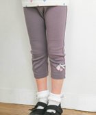 【その他のブランド/Other】の【スララク/防汚加工】前後フリーで時短!パパパッと穿ける7分丈前向きパンツ(80~120cm) グレー×ハート刺しゅう|ID: prp329100004448039 ipo3291000000032607456