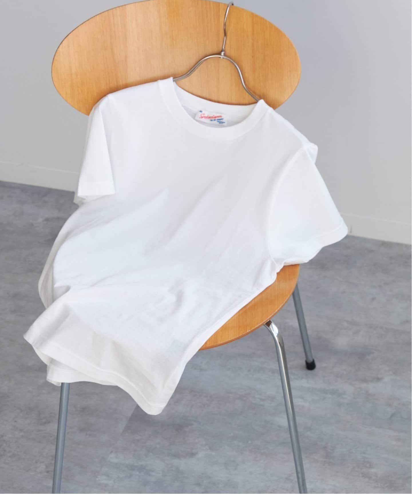 【スピック&スパン/Spick & Span】の《追加》ファインコットンTシャツ インテリア・キッズ・メンズ・レディースファッション・服の通販 founy(ファニー) 　ファッション　Fashion　レディースファッション　Ladies' Fashion Online　トップス・カットソー　Tops/Tshirt　シャツ/ブラウス　Shirts/Blouses　ロング / Tシャツ　T-Shirts　再入荷　Restock/Back In Stock/Re Arrival　ホワイト|ID: prp329100004448096 ipo3291000000032679453