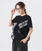 【ビームス ウイメン/BEAMS】の【別注】TORI-TO / コラージュ Tシャツ 25SS フリル BLACK|ID: prp329100004448224 ipo3291000000032640851