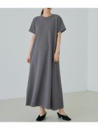 【コカ/COCA】のエンボス加工半袖マキシワンピース Gray|ID: prp329100004448643 ipo3291000000031620759