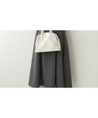 【ナチュラルクチュール/natural couture】の【WEB限定】ハイウエストダンボールフード付きワンピース チャコールグレー|ID: prp329100004448701 ipo3291000000031963970