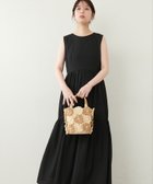 【ナチュラルクチュール/natural couture】のサイドリボンドロストティアードワンピース ブラック|ID: prp329100004448833 ipo3291000000031688386