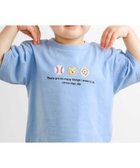 【その他のブランド/Other】の【スララク/防汚加工/オーガニックコットン】わくわく男の子半袖Tシャツ(80~130cm) ブルー×まんまる刺しゅうモチーフ|ID: prp329100004449100 ipo3291000000031980213