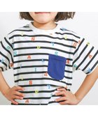 【その他のブランド/Other】の【スララク/防汚加工/オーガニックコットン】わくわく男の子半袖Tシャツ(80~130cm) ロゴボーダー×胸ポケット|ID: prp329100004449100 ipo3291000000033043702