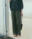 【アーバンリサーチ ドアーズ/URBAN RESEARCH DOORS】のリネンイージーパンツ GREEN|ID:prp329100004449810