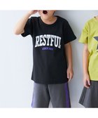 【デビロック/devirock / KIDS】の綿100% デビラボROOM ボーイズ半袖パジャマ パジャマ 25SS 人気、トレンドファッション・服の通販 founy(ファニー) ファッション Fashion キッズファッション KIDS パジャマ Pajamas ボーイズ Boys 半袖 Short Sleeve おすすめ Recommend お家時間・ステイホーム Home Time/Stay Home 旅行 Travel 2025年 2025 2025春夏・S/S Ss,Spring/Summer,2025 thumbnail 004-ロゴ2-ブラック|ID: prp329100004450214 ipo3291000000031993353