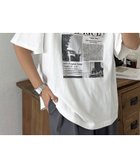 【ディスコート/Discoat】の【ユニセックス】アソートニュースペーパーグラフィックTシャツ ホワイトその他1|ID: prp329100004450380 ipo3291000000031996733
