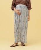【その他のブランド/Other】の【産前・産後対応】マタニティ/無地柄プリーツスカート オフホワイト×柄02|ID: prp329100004451217 ipo3291000000031952184