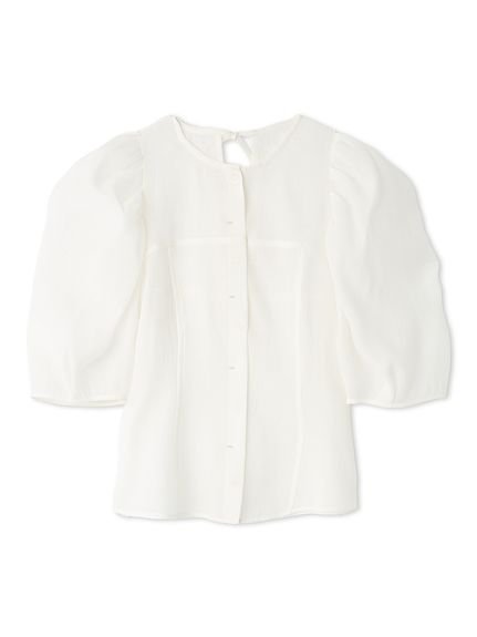 【フレイ アイディー/FRAY I.D】のシアータックパフブラウス インテリア・キッズ・メンズ・レディースファッション・服の通販 founy(ファニー) https://founy.com/ 雑誌掲載アイテム Magazine Items ファッション雑誌 Fashion Magazines ビジンヒャッカ 美人百花 ファッション Fashion レディースファッション WOMEN トップス・カットソー Tops/Tshirt シャツ/ブラウス Shirts/Blouses 5月号 May Issue コンパクト Compact スリーブ Sleeve ドット Dot バランス Balance エレガント 上品 Elegant 雑誌 Magazine |ID: prp329100004452295 ipo3291000000031994638