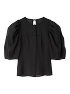 【フレイ アイディー/FRAY I.D】のシアータックパフブラウス BLK[009]|ID: prp329100004452295 ipo3291000000031994640