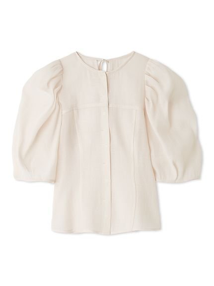 【フレイ アイディー/FRAY I.D】のシアータックパフブラウス インテリア・キッズ・メンズ・レディースファッション・服の通販 founy(ファニー) 　雑誌掲載アイテム　Magazine Items　ファッション雑誌　Fashion Magazines　ビジンヒャッカ　美人百花　ファッション　Fashion　レディースファッション　WOMEN　トップス・カットソー　Tops/Tshirt　シャツ/ブラウス　Shirts/Blouses　5月号　May Issue　コンパクト　Compact　スリーブ　Sleeve　ドット　Dot　バランス　Balance　エレガント 上品　Elegant　雑誌　Magazine　PNK[066]|ID: prp329100004452295 ipo3291000000032120181