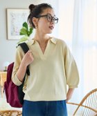 【フリークスストア/FREAK'S STORE】の半袖 ポロ襟 スキッパー サマーニット【限定展開】 25SS ナチュラル|ID:prp329100004452576