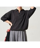 【フリークスストア/FREAK'S STORE】の半袖 ポロ襟 スキッパー サマーニット【限定展開】 25SS ブラック|ID:prp329100004452576