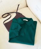 【フリークスストア/FREAK'S STORE】の半袖 ポロ襟 スキッパー サマーニット【限定展開】 25SS グリーン|ID:prp329100004452576