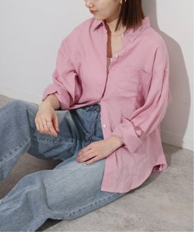 【ジャーナルスタンダード レリューム/JOURNAL STANDARD relume】のカラーリネンオーバーサイズシャツ 人気、トレンドファッション・服の通販 founy(ファニー) ファッション Fashion レディースファッション WOMEN トップス・カットソー Tops/Tshirt シャツ/ブラウス Shirts/Blouses 2025年 2025 2025春夏・S/S Ss,Spring/Summer,2025 シンプル Simple リネン Linen 夏 Summer ビジネス 仕事 通勤 Business |ID:prp329100004452644