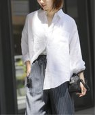 【ジャーナルスタンダード レリューム/JOURNAL STANDARD relume】のカラーリネンオーバーサイズシャツ 人気、トレンドファッション・服の通販 founy(ファニー) ファッション Fashion レディースファッション WOMEN トップス・カットソー Tops/Tshirt シャツ/ブラウス Shirts/Blouses 2025年 2025 2025春夏・S/S Ss,Spring/Summer,2025 シンプル Simple リネン Linen 夏 Summer ビジネス 仕事 通勤 Business thumbnail ホワイト|ID: prp329100004452644 ipo3291000000031905650