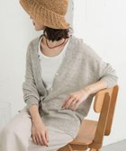 【アーバンリサーチ ドアーズ/URBAN RESEARCH DOORS】のリネンVネックカーディガン L/GRAY|ID: prp329100004453538 ipo3291000000032609019