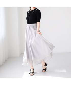 【ミッシュマッシュ/MISCH MASCH】の2025春夏新作 ラメシアーレイヤードスカート/MM517218 人気、トレンドファッション・服の通販 founy(ファニー) ファッション Fashion レディースファッション WOMEN スカート Skirt 2025年 2025 2025春夏・S/S Ss,Spring/Summer,2025 フェミニン Feminine ポケット Pocket エレガント 上品 Elegant 夏 Summer 春 Spring S/S・春夏 Ss・Spring/Summer |ID:prp329100004453941