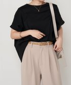 【その他のブランド/Other】の【新色登場】【サラサラ素材で涼しく着れる】ビッグ変形Tシャツ ブラック|ID: prp329100004454134 ipo3291000000032129789