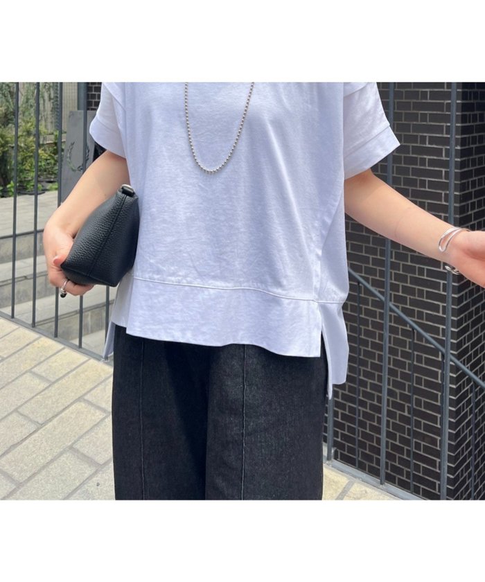 【その他のブランド/Other】の【新色登場】【サラサラ素材で涼しく着れる】ビッグ変形Tシャツ インテリア・キッズ・メンズ・レディースファッション・服の通販 founy(ファニー) https://founy.com/ ファッション Fashion レディースファッション Ladies' Fashion Online トップス・カットソー Tops/Tshirt シャツ/ブラウス Shirts/Blouses ロング / Tシャツ T-Shirts イエロー Yellow キャミソール Camisole コンシャス Conscious スクエア Square スリット Slit タンク Tank ビッグ Big ベーシック Basic ボトム Bottom おすすめ Recommend 夏 Summer |ID: prp329100004454134 ipo3291000000032528777