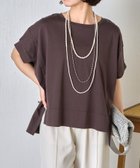 【その他のブランド/Other】の【新色登場】【サラサラ素材で涼しく着れる】ビッグ変形Tシャツ チャコールグレー|ID: prp329100004454134 ipo3291000000032528793
