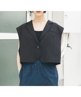 【ケービーエフ/KBF / URBAN RESEARCH】のルーズテーラードベスト 人気、トレンドファッション・服の通販 founy(ファニー) ファッション Fashion レディースファッション WOMEN アウター Coat Outerwear トップス・カットソー Tops/Tshirt ベスト/ジレ Gilets/Vests 2025年 2025 2025春夏・S/S Ss,Spring/Summer,2025 おすすめ Recommend キャミソール Camisole セットアップ Set Up タンク Tank ポケット Pocket マニッシュ Mannish ルーズ Loose 夏 Summer S/S・春夏 Ss・Spring/Summer |ID:prp329100004455752