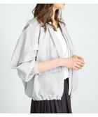 【サニーレーベル/Sonny Label / URBAN RESEARCH】のノーカラーギャザーブルゾン 人気、トレンドファッション・服の通販 founy(ファニー) ファッション Fashion レディースファッション WOMEN アウター Coat Outerwear ブルゾン Blouson/Jackets 2025年 2025 2025春夏・S/S Ss,Spring/Summer,2025 ショート Short シンプル Simple スリーブ Sleeve ドローコード Draw Cord バランス Balance ブルゾン Blouson 夏 Summer S/S・春夏 Ss・Spring/Summer thumbnail ライトグレー|ID: prp329100004455754 ipo3291000000031688694
