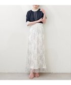 【ナチュラルクチュール/natural couture】のosono長さ変えれる配色レーススカート オフホワイト|ID: prp329100004457825 ipo3291000000031944107