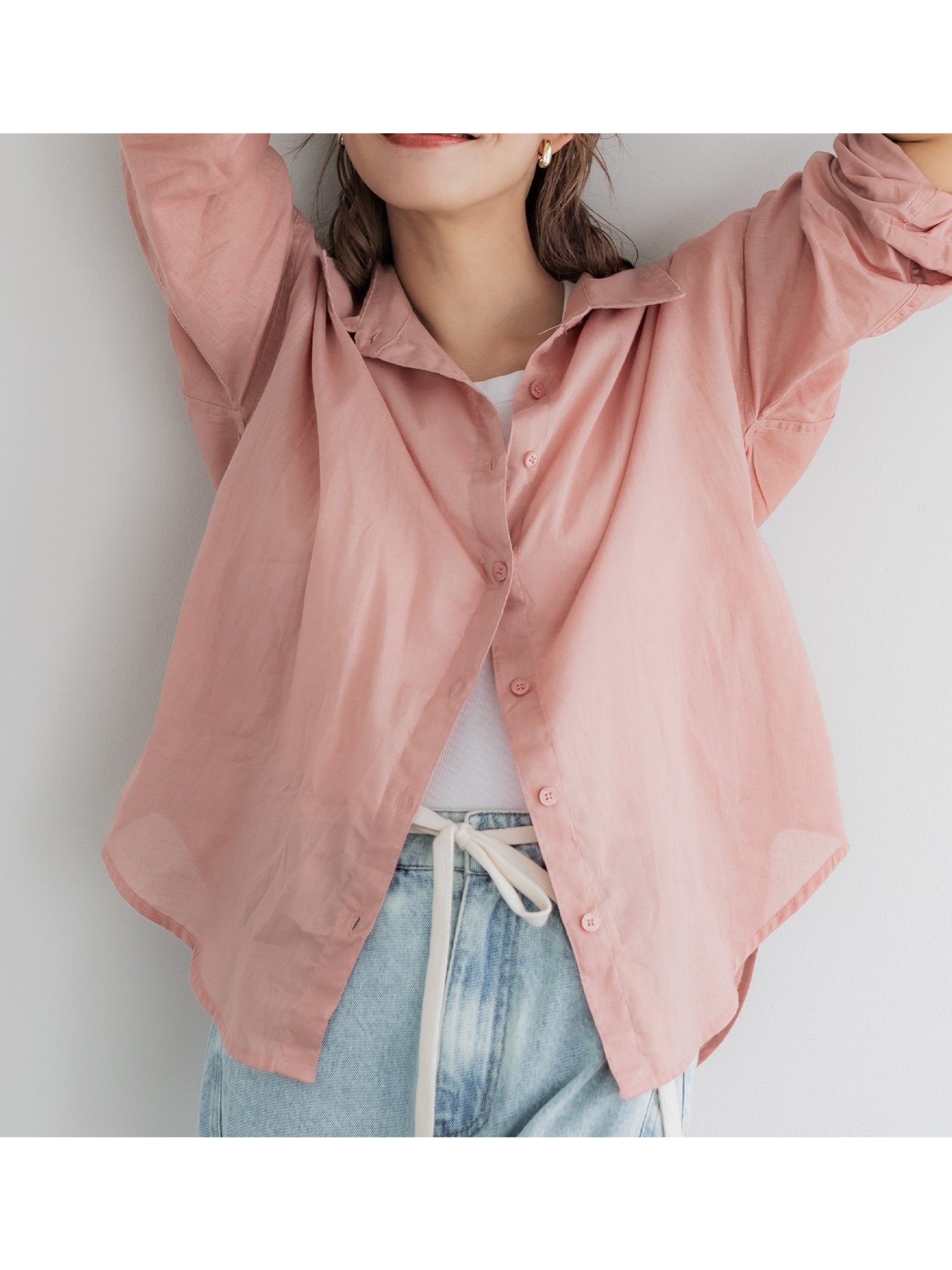 【コカ/COCA】のガーゼシャツ インテリア・キッズ・メンズ・レディースファッション・服の通販 founy(ファニー) 　ファッション　Fashion　レディースファッション　WOMEN　トップス・カットソー　Tops/Tshirt　シャツ/ブラウス　Shirts/Blouses　インド　India　キャミソール　Camisole　タンク　Tank　なめらか　Smooth　ポケット　Pocket　羽織　Haori　おすすめ　Recommend　夏　Summer　エレガント 上品　Elegant　Dk.Pink|ID: prp329100004457880 ipo3291000000032307402