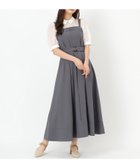 【ミッシュマッシュ/MISCH MASCH】の大人可愛いを叶える ベルト付きジャンスカ/MM517411 グレー|ID: prp329100004457882 ipo3291000000032056950