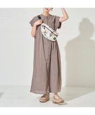 【フリークスストア/FREAK'S STORE】のインド ボイル ハシゴレース ボタン ノースリーブ ワンピース【限定展開】 25SS モカ|ID: prp329100004457998 ipo3291000000032590555