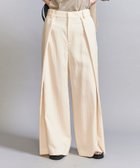 【ビューティ&ユース ユナイテッドアローズ/BEAUTY&YOUTH / UNITED ARROWS】のセルロースナイロン インタック パンツ/ライナー OFF WHITE|ID: prp329100004458036 ipo3291000000031818362