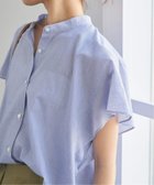 【スピック&スパン/Spick & Span】のフレアスリーブエアリーブラウス 人気、トレンドファッション・服の通販 founy(ファニー) ファッション Fashion レディースファッション WOMEN トップス・カットソー Tops/Tshirt シャツ/ブラウス Shirts/Blouses インナー Inner エアリー Airy スタイリッシュ Stylish ドレープ Drape バランス Balance ボトム Bottom ビジネス 仕事 通勤 Business thumbnail ブルーベース|ID: prp329100004458169 ipo3291000000031563919