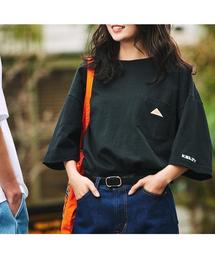 【その他のブランド/Other】のKELTY×FREAK S STORE/ケルティ 別注 ワンポイント ヴィンテージロゴ クルーネック ポケットTシャツ 【限定展開】25SS インテリア・キッズ・メンズ・レディースファッション・服の通販 founy(ファニー) 　ファッション　Fashion　メンズファッション　Fashion for Men　2025年　2025　2025春夏・S/S　Spring/Summer 2025 SS25　シンプル　Simple, Minimal　トレンド　Trend, Trending Now　バランス　Balance, Style Balance　ビッグ　Big, Oversized　ボーダー　Border, Stripe　ポケット　Pocket, Pocket Detail　ワンポイント　One Point, Statement Accent　別注　Limited Edition, Custom Order　夏　Summer　定番　Standard, Basic Item　S/S・春夏　SS, Spring/Summer, Warm Season　ブラック|ID: prp329100004458325 ipo3291000000033070984