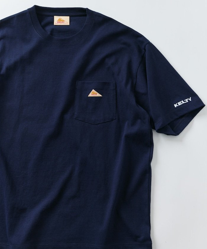 【その他のブランド/Other】のKELTY×FREAK S STORE/ケルティ 別注 ワンポイント ヴィンテージロゴ クルーネック ポケットTシャツ 【限定展開】25SS インテリア・キッズ・メンズ・レディースファッション・服の通販 founy(ファニー) 　ファッション　Fashion　メンズファッション　Fashion for Men　2025年　2025　2025春夏・S/S　Spring/Summer 2025 SS25　シンプル　Simple, Minimal　トレンド　Trend, Trending Now　バランス　Balance, Style Balance　ビッグ　Big, Oversized　ボーダー　Border, Stripe　ポケット　Pocket, Pocket Detail　ワンポイント　One Point, Statement Accent　別注　Limited Edition, Custom Order　夏　Summer　定番　Standard, Basic Item　S/S・春夏　SS, Spring/Summer, Warm Season　ネイビー|ID: prp329100004458325 ipo3291000000033070990