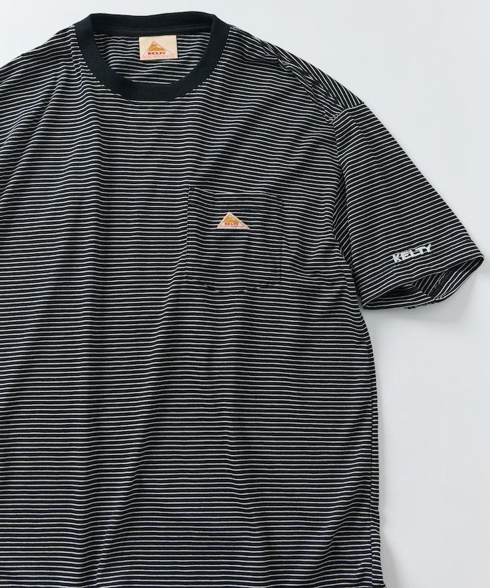 【その他のブランド/Other】のKELTY×FREAK S STORE/ケルティ 別注 ワンポイント ヴィンテージロゴ クルーネック ポケットTシャツ 【限定展開】25SS インテリア・キッズ・メンズ・レディースファッション・服の通販 founy(ファニー) 　ファッション　Fashion　メンズファッション　Fashion for Men　2025年　2025　2025春夏・S/S　Spring/Summer 2025 SS25　シンプル　Simple, Minimal　トレンド　Trend, Trending Now　バランス　Balance, Style Balance　ビッグ　Big, Oversized　ボーダー　Border, Stripe　ポケット　Pocket, Pocket Detail　ワンポイント　One Point, Statement Accent　別注　Limited Edition, Custom Order　夏　Summer　定番　Standard, Basic Item　S/S・春夏　SS, Spring/Summer, Warm Season　ボーダー|ID: prp329100004458325 ipo3291000000033070991