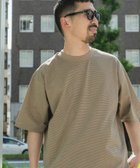 【アーバンリサーチ ドアーズ/URBAN RESEARCH DOORS / MEN】の『Sサイズ/WEB限定』『吸水速乾/接触冷感/イージーケア』クイックドライ ショートスリーブTシャツ 人気、トレンドファッション・服の通販 founy(ファニー) ファッション Fashion メンズファッション Men's Style Online インナー Inner カーディガン Cardigan 吸水 Water Absorption ショルダー Shoulder ショート Short スリーブ Sleeve ドロップ Drop リラックス Relax S/S・春夏 Ss・Spring/Summer おすすめ Recommend 夏 Summer 2025年 2025 2025春夏・S/S Ss,Spring/Summer,2025 thumbnail BEG×BLK|ID: prp329100004458357 ipo3291000000032682168