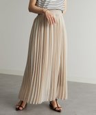 【ラナン/Ranan】のプリーツロングスカート ライトベージュ|ID: prp329100004459987 ipo3291000000031996613