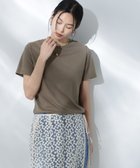 【ナノ ユニバース/nano universe】のAnti Soaked 汗染み防止クルーネックTシャツ カーキ|ID: prp329100004460733 ipo3291000000031907558