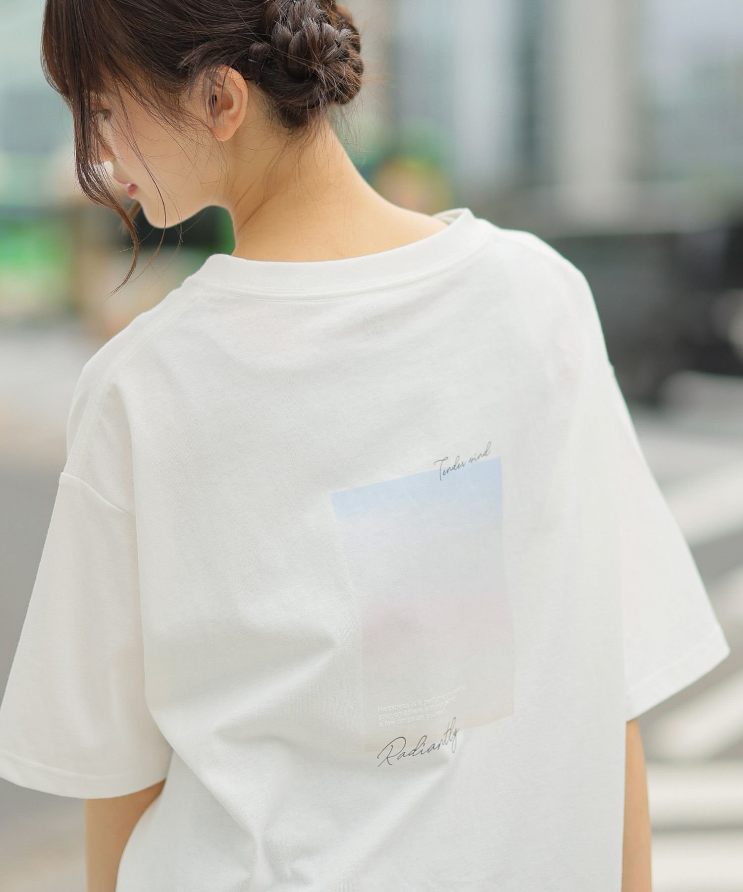 【グローバルワーク/GLOBAL WORK / KIDS】のBIGグラフィックT半袖/AND YUA ANY/301994 インテリア・キッズ・メンズ・レディースファッション・服の通販 founy(ファニー) 　ファッション　Fashion　キッズファッション　Fashion for Kids　グラフィック　Graphic, Graphic Design　コンパクト　Compact, Small Size　今季　This Season, Current Season　チュニック　Tunic, Long Top　デニム　Denim, Jeans Material　フレア　Flare, Flared　ボトム　Bottoms, Lower Wear　半袖　Short Sleeve, Half Sleeve　おすすめ　Recommended / Our Picks　ホワイト04|ID: prp329100004461037 ipo3291000000032739098