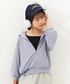 【デビロック/devirock / KIDS】のUVカット ドロップショルダーパーカー ジップパーカー パーカー トップス 25SS 002-Gブルー|ID: prp329100004461448 ipo3291000000031994173