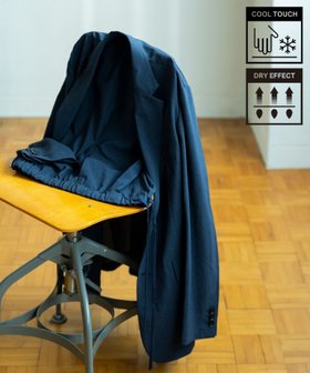 【アダムエロペ /ADAM ET ROPE' / MEN】 【RIRANCHA】セットアップ / テーラードジャケット スラックス / 接触冷感 / 速乾人気、トレンドファッション・服の通販 founy(ファニー) ファッション Fashion メンズファッション MEN セットアップ Setup/Men 洗える Washable 軽量 Lightweight ジャケット Jacket スマート Smart スラックス Slacks セットアップ Set Up テーラード Tailored モダン Modern リラックス Relax ワーク Work お家時間・ステイホーム Home Time/Stay Home 夏 Summer 旅行 Travel ビジネス 仕事 通勤 Business |ID:prp329100004461532